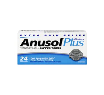 ANUSOL Plus Suppositories 24 1